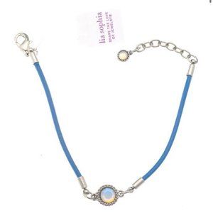 Lia Sophia blue moonstone bracelet